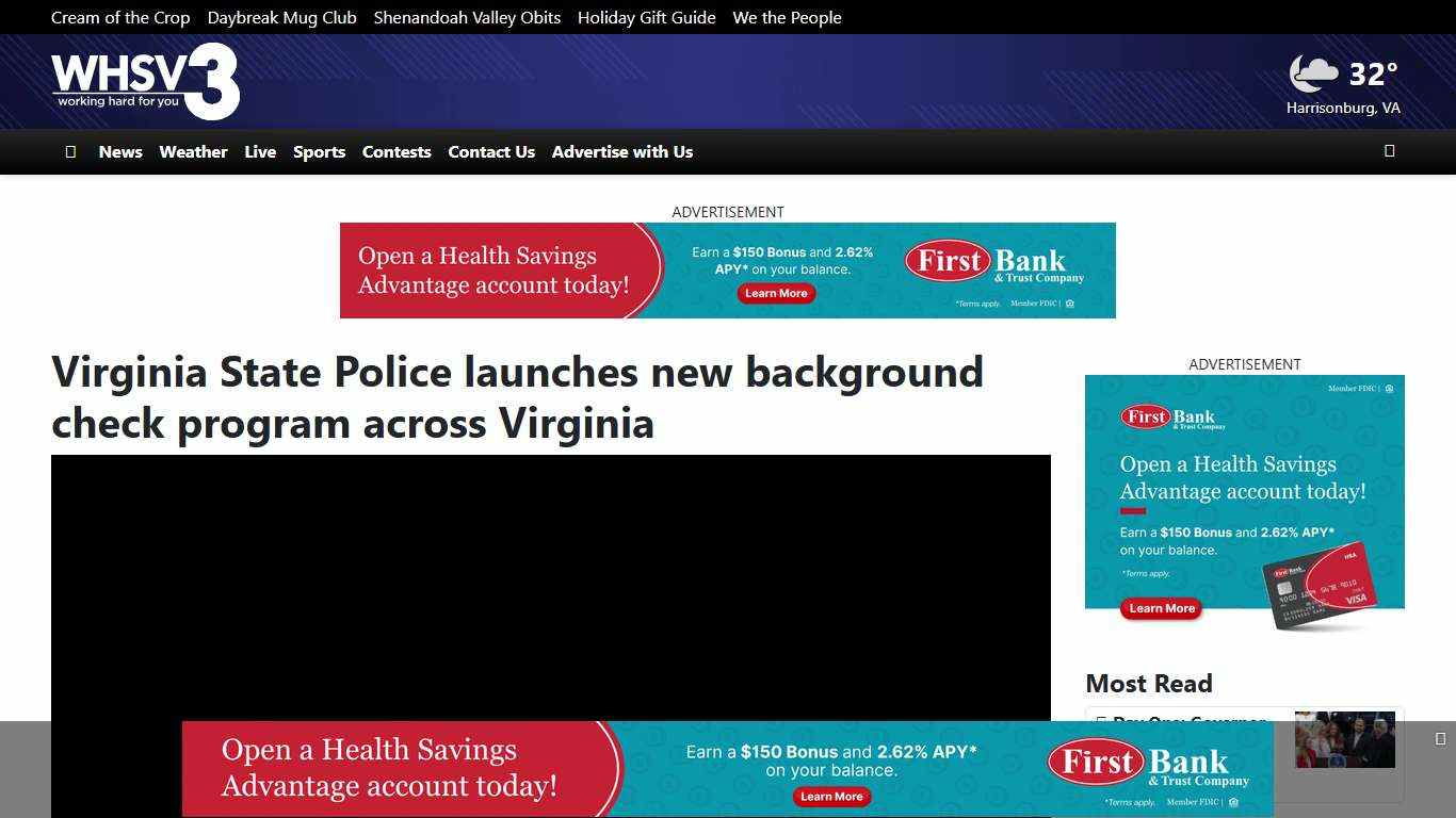 Virginia State Police launches new background check program across Virginia